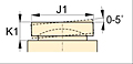 Dimensional Drawing - Optional Tilt Saddle 
